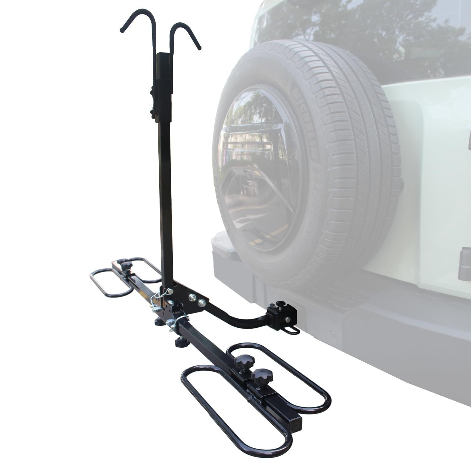 Hitch Mount Bike Rack, Heavy Weight Capacity Car Bike Rack 2'' Receiver for Standard, image 1