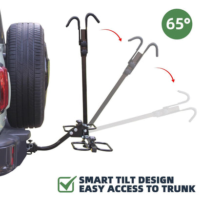 Hitch Mount Bike Rack, Heavy Weight Capacity Car Bike Rack 2'' Receiver for Standard, image 3