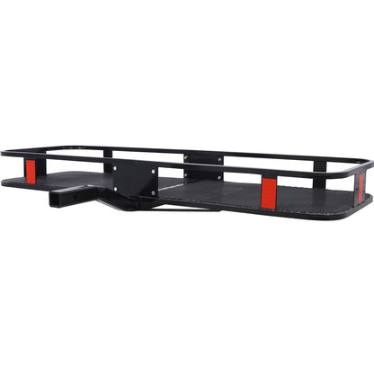 Hitch Mount Cargo Carrier Basket 60" X 21" X 6"+Waterproof Cargo Bag 13 Cubic Feet(56" 20" 20"),Hauling Weight Capacity  image 9