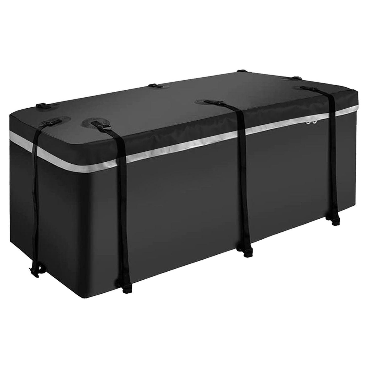Hitch Mount Cargo Carrier Basket 60" X 21" X 6"+Waterproof Cargo Bag 13 Cubic Feet(56" 20" 20"),Hauling Weight Capacity  image 5