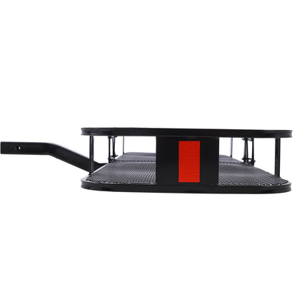 Hitch Mount Cargo Carrier Basket 60" X 21" X 6"+Waterproof Cargo Bag 13 Cubic Feet(56" 20" 20"),Hauling Weight Capacity  image 15