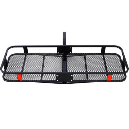 Hitch Mount Cargo Carrier Basket 60" X 21" X 6"+Waterproof Cargo Bag 13 Cubic Feet(56" 20" 20"),Hauling Weight Capacity  image 8