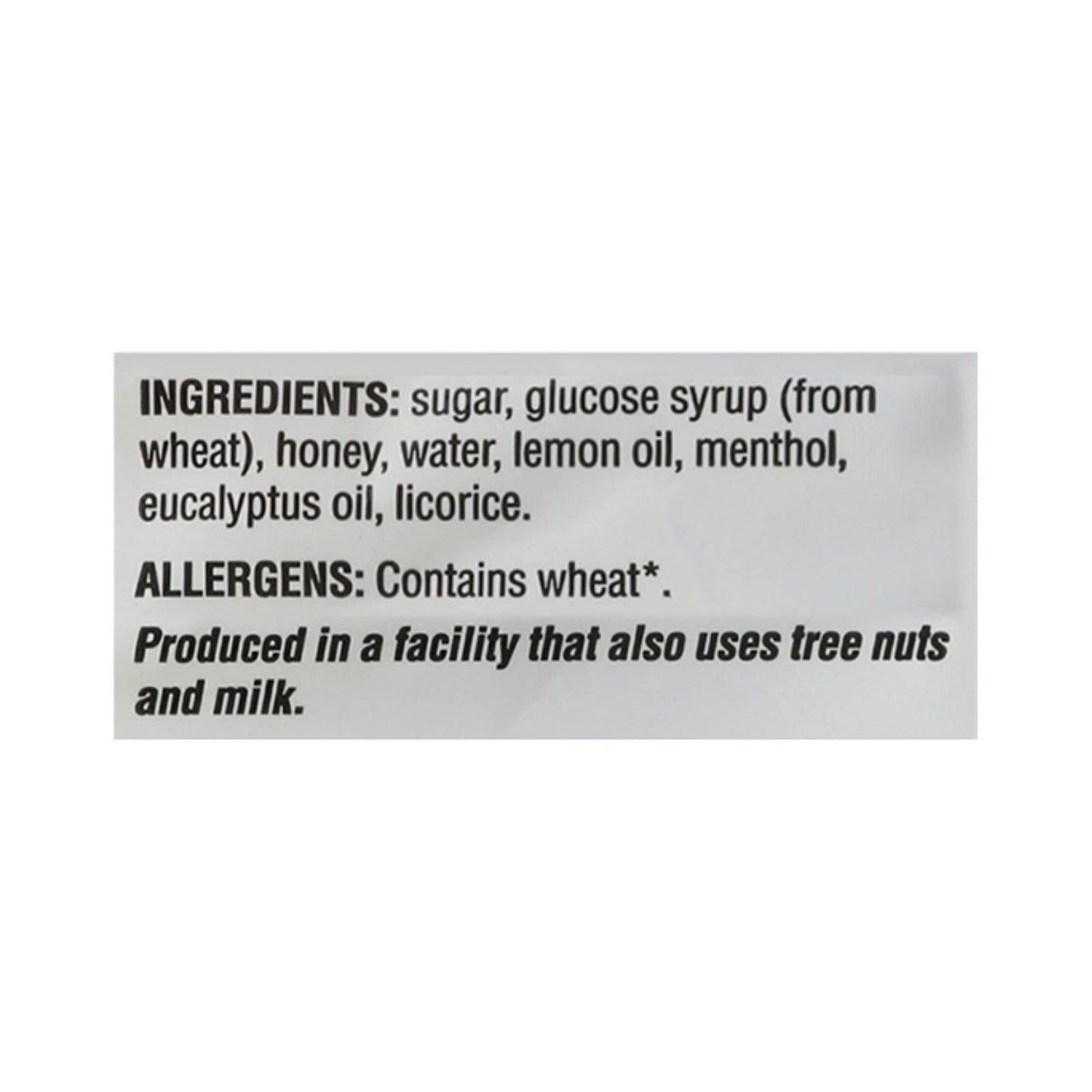 Honees Cough Drops - Honey Lemon - Lemon Menthol - 20 Cough Drops image 3