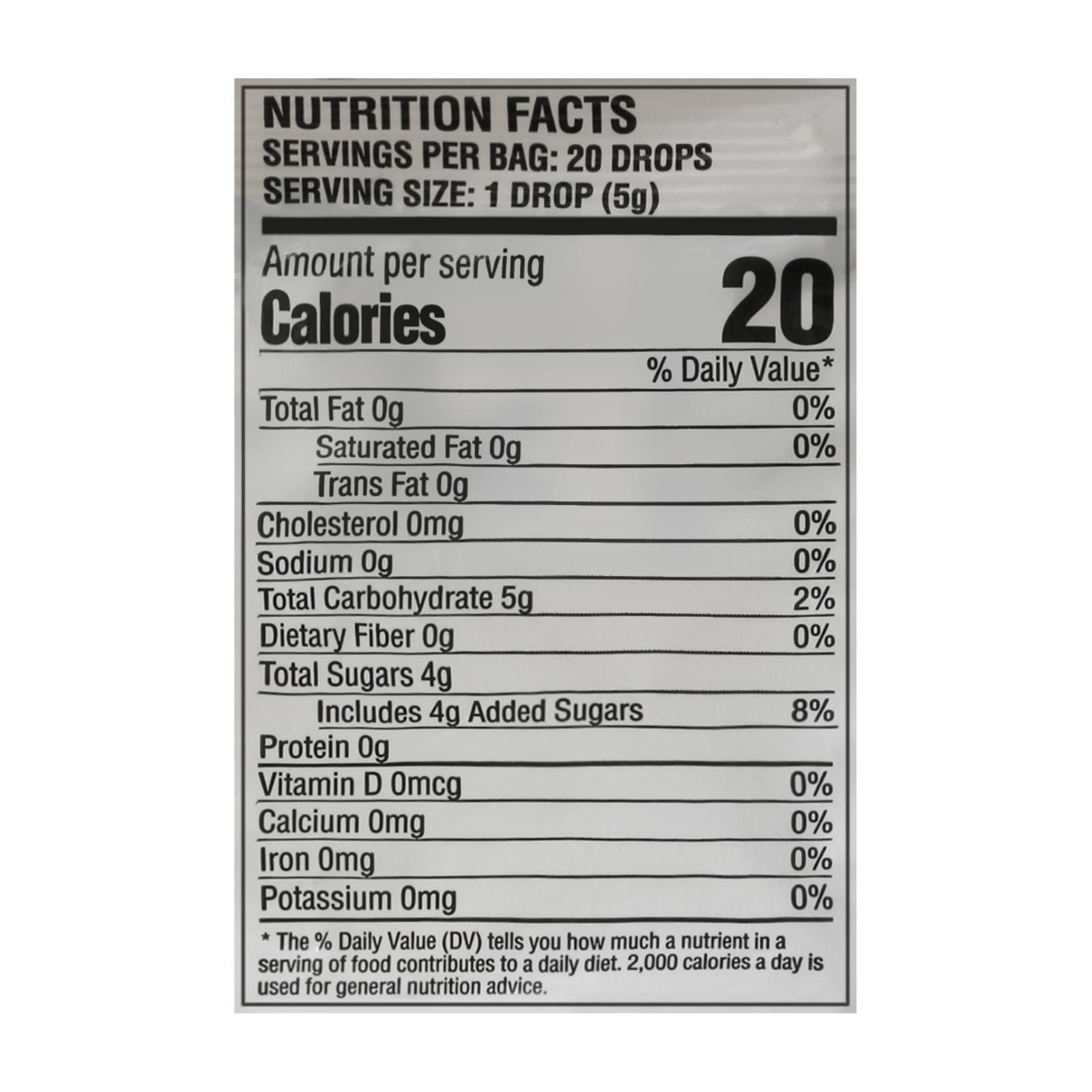 Honees Cough Drops - Honey Lemon - Lemon Menthol - 20 Cough Drops image 2