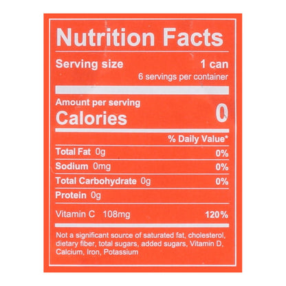 Hop Water - Hop Water Spk Bld Orng 6pk - Case Of 4-6/12 Fz image 2