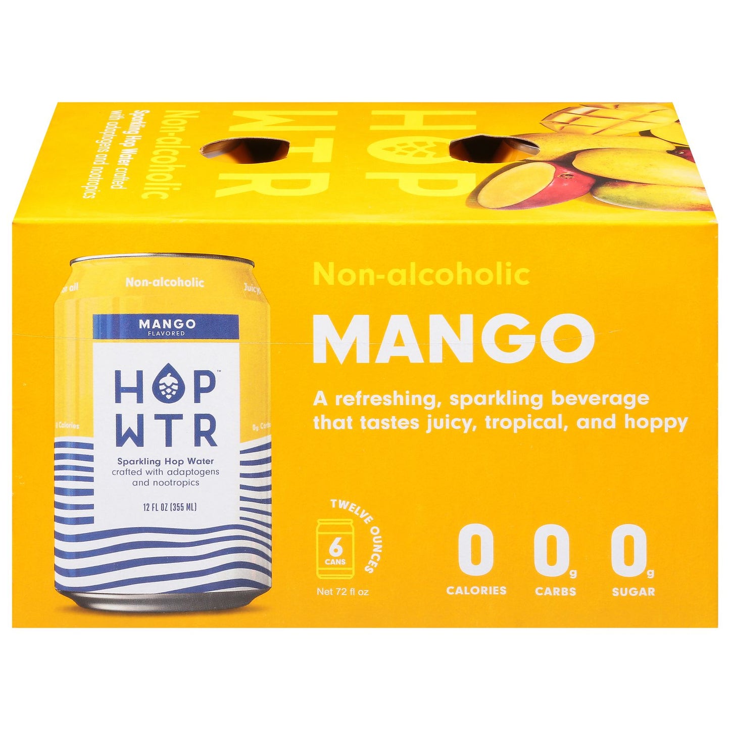 Hop Water - Hop Water Spk Mango 6pk - Case Of 4-6/12 Fz image 1