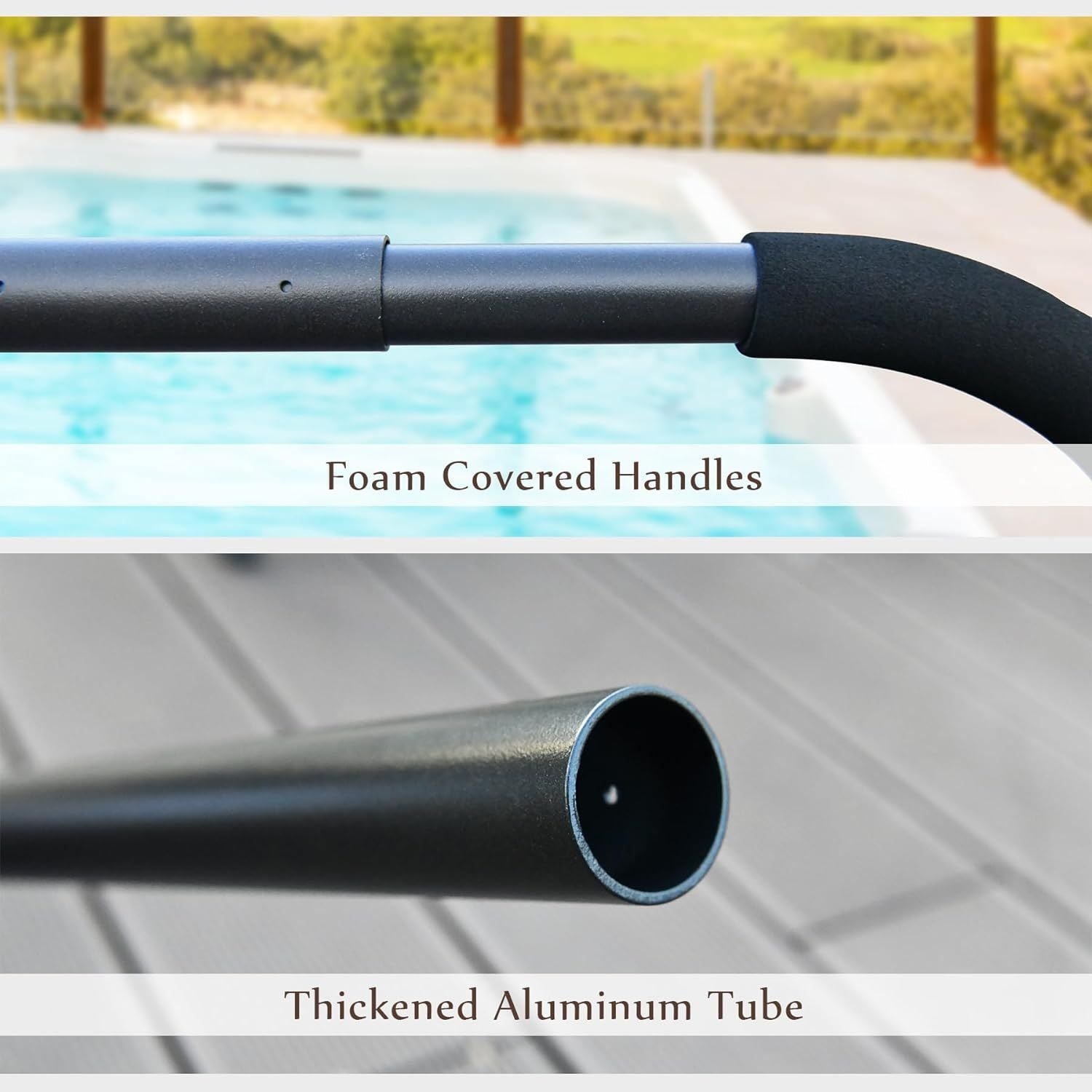 Hot Tub Cover Lift, Universal Spa Cover Lifts Side Mounted Cover Lifter with Adjustable Height Aluminum Reinforced Brack image 5
