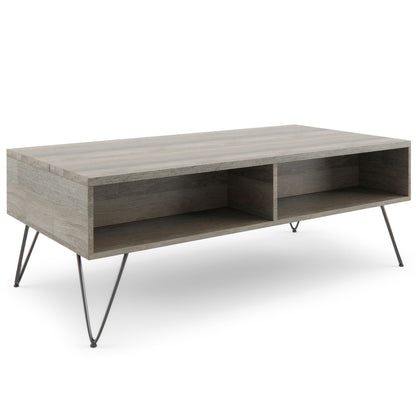 Hunter - Lift Top Coffee Table - Grey image 6