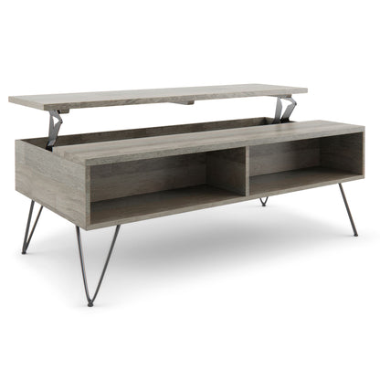 Hunter - Lift Top Coffee Table - Grey image 1