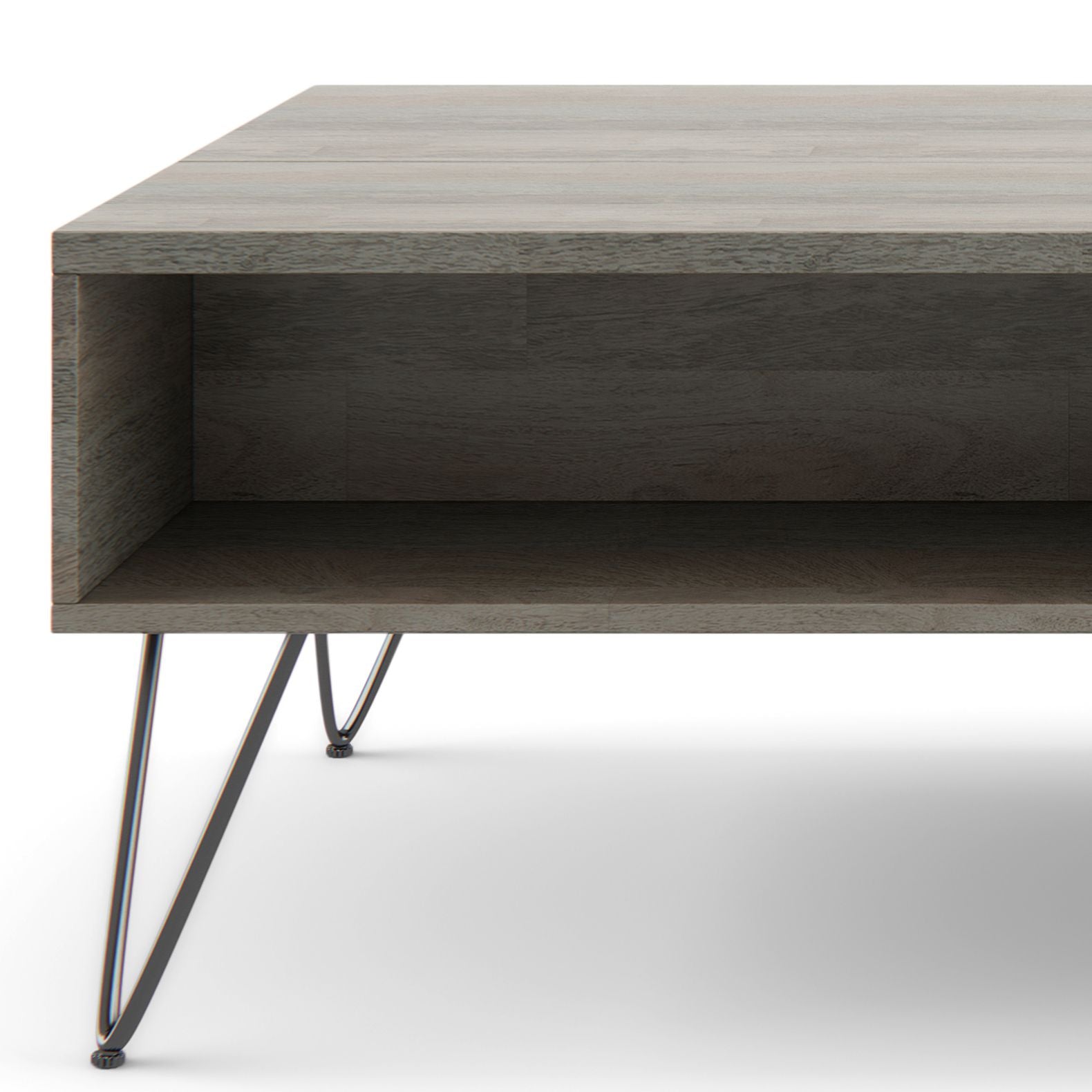 Hunter - Lift Top Coffee Table - Grey image 4