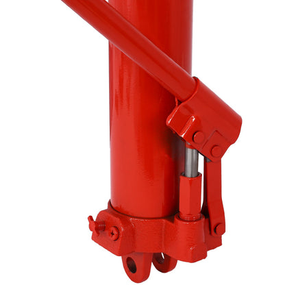 Hydraulic Long Ram Jack with Single Piston Pump and Clevis Base (Fits: Garage/Shop Cranes, Engine Hoists, and More): 8 T image 8