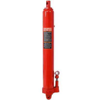 Hydraulic Long Ram Jack with Single Piston Pump and Clevis Base image 3