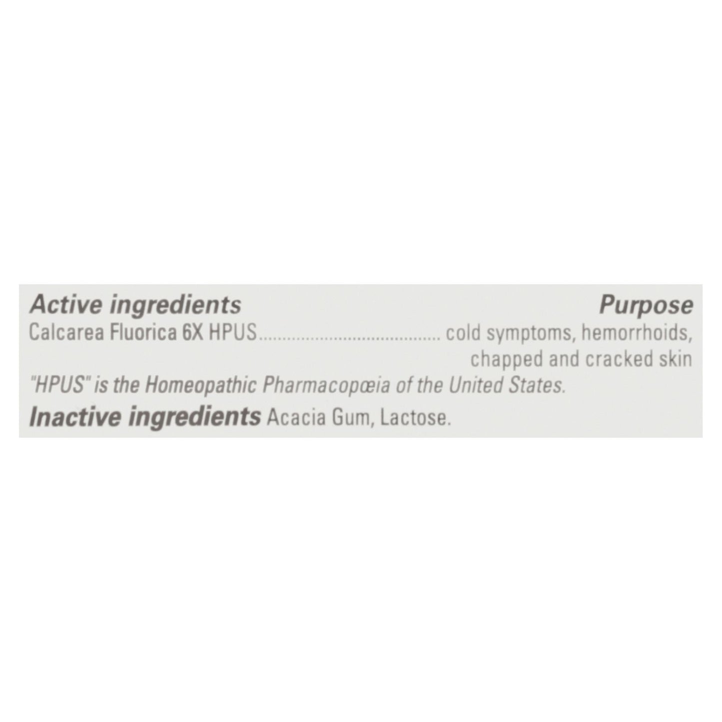 Hyland's - Calc Flour 6x Cell Salt - 1 Each-100 Tab image 2