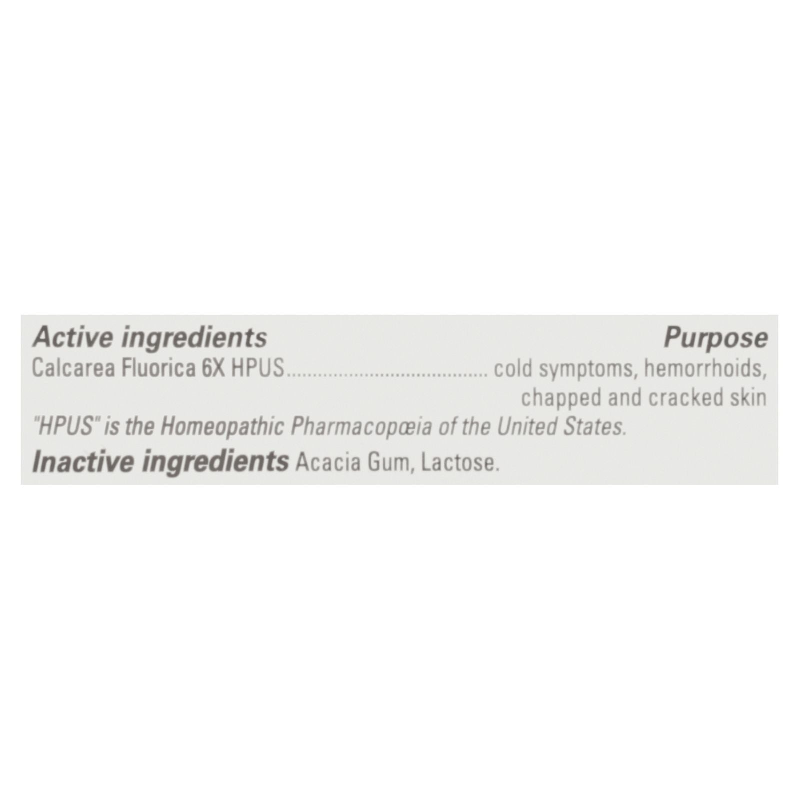 Hyland's - Calc Flour 6x Cell Salt - 1 Each-100 Tab image 2