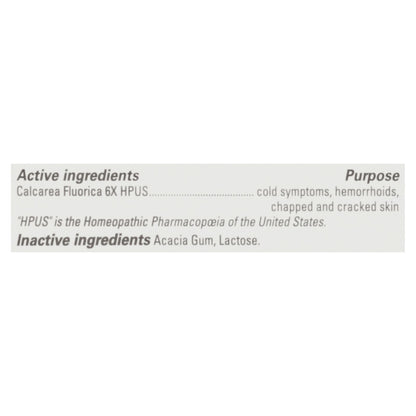 Hyland's - Calc Flour 6x Cell Salt - 1 Each-100 Tab image 2
