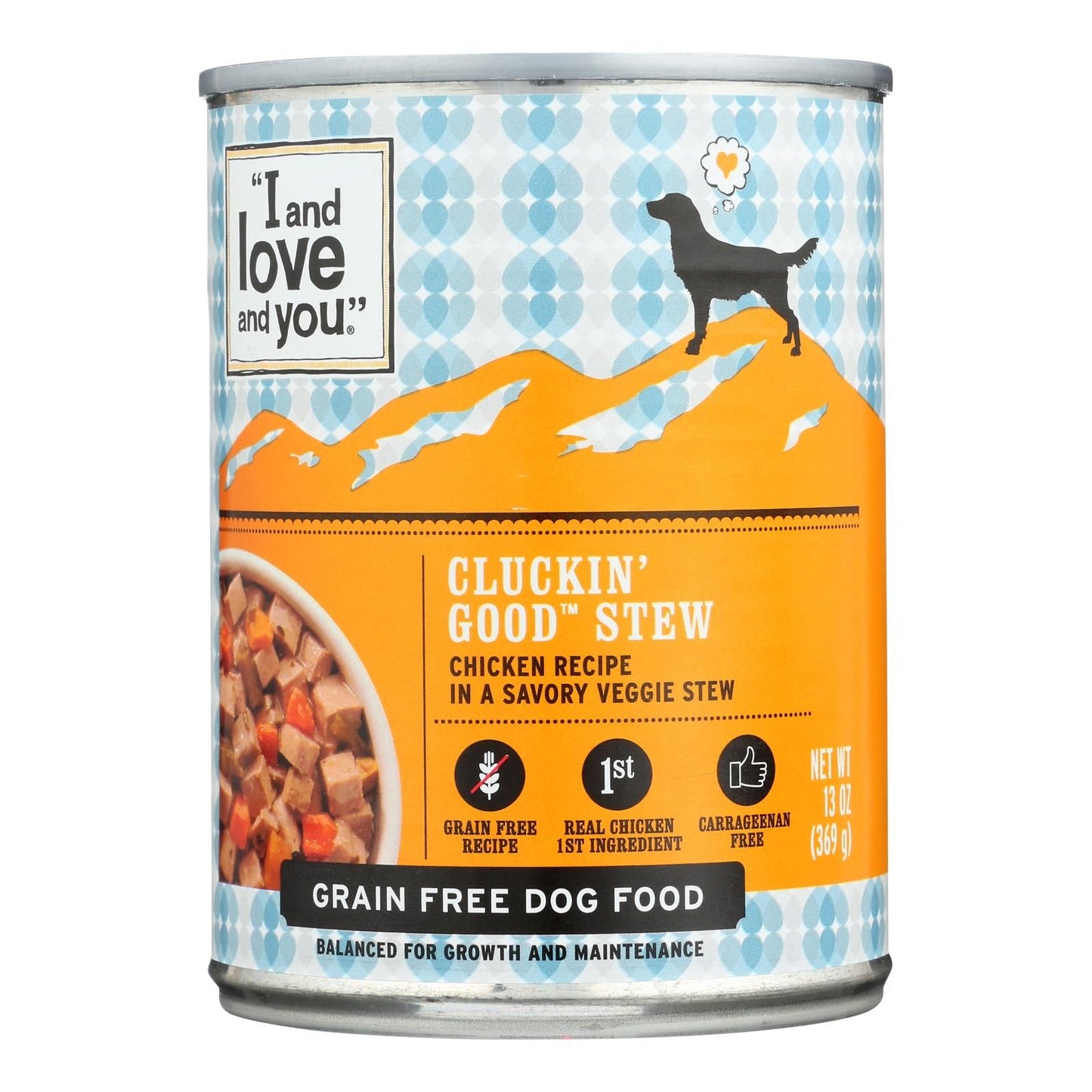 I And Love And You Cluckin? Good Stew - Wet Food - Case Of 12 - 13 Oz. image 1