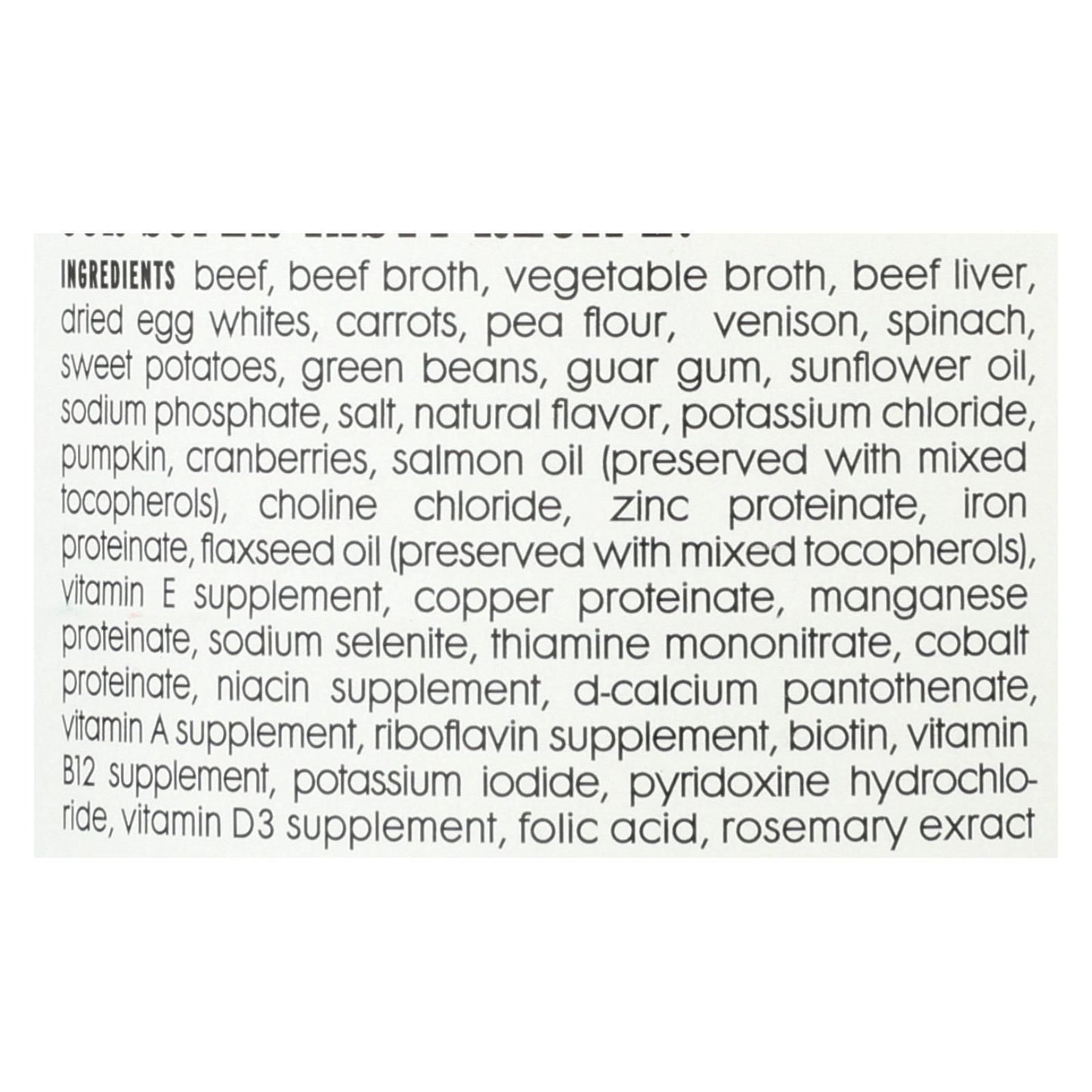 I And Love And You Dog Canned Food Moo Moo Venison Stew - Case Of 12 - 13 Oz image 3
