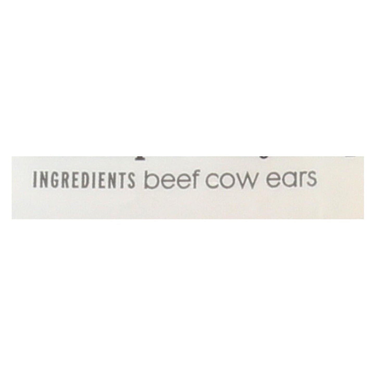 I And Love And You Dog Chews - Ear Candy - Beef Ear - 5 Count - Case Of 6 image 2