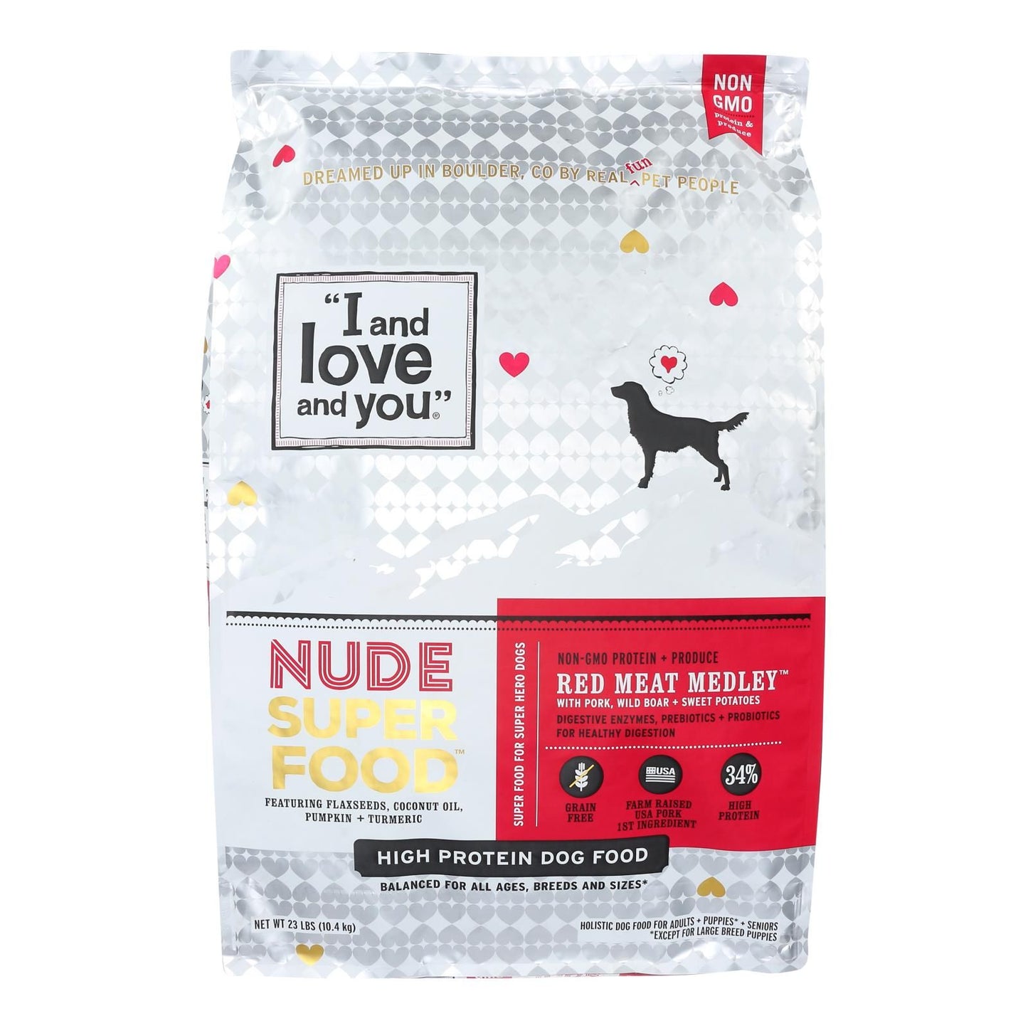 I And Love And You I And Dog Kibble Red Meat - 23 Lb. image 1
