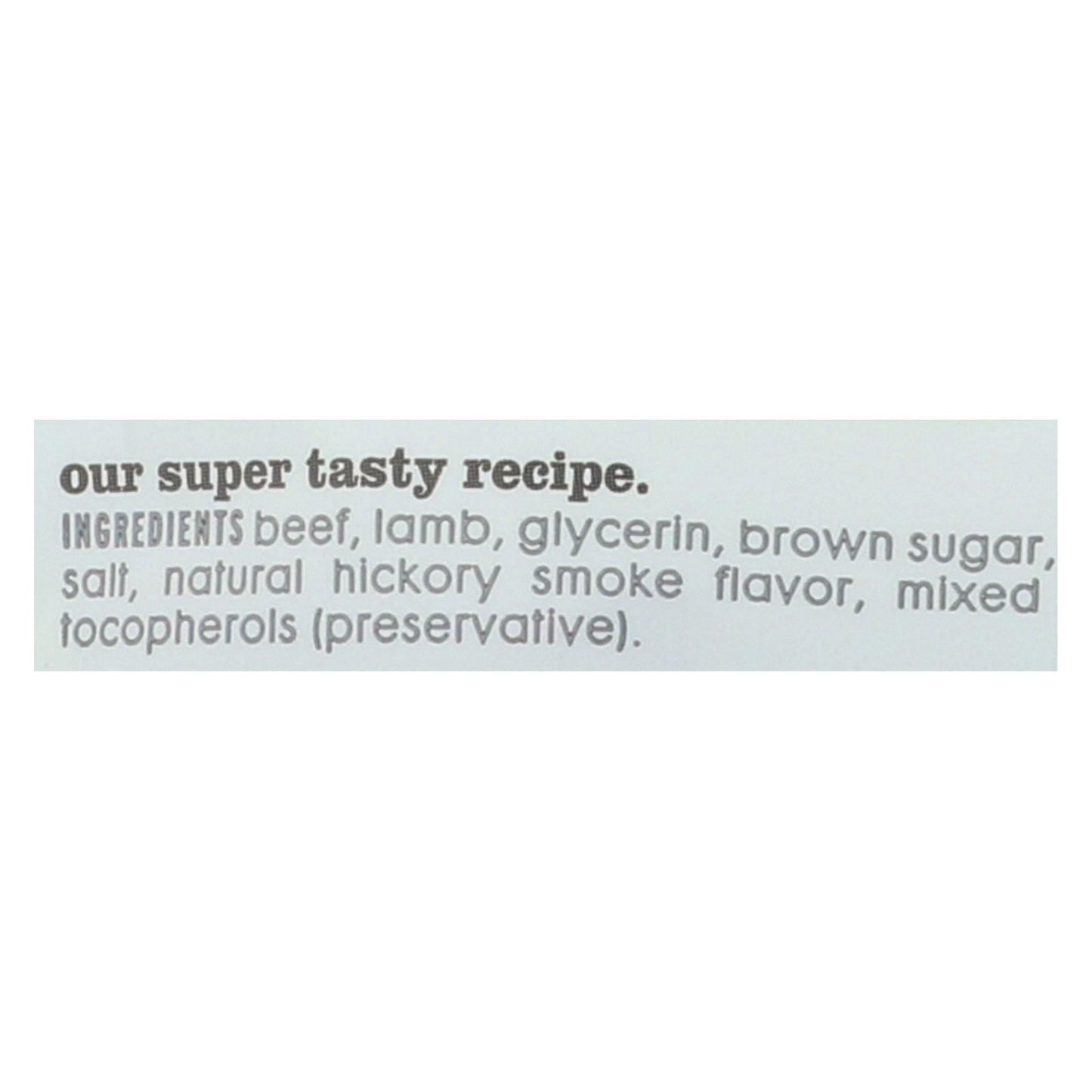 I And Love And You Nice Beef + Lamb Jerky Bites Dog Treats - Case Of 6 - 4 Oz image 2