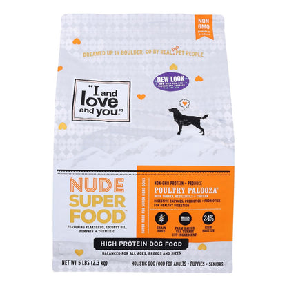 I And Love And You Nude Food - Poultry Palooz.a - Case Of 3 - 5 Lb. image 1