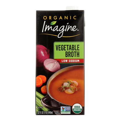 Imagine Foods - Broth Vegetable Ls - Case Of 6-32 Fz image 1