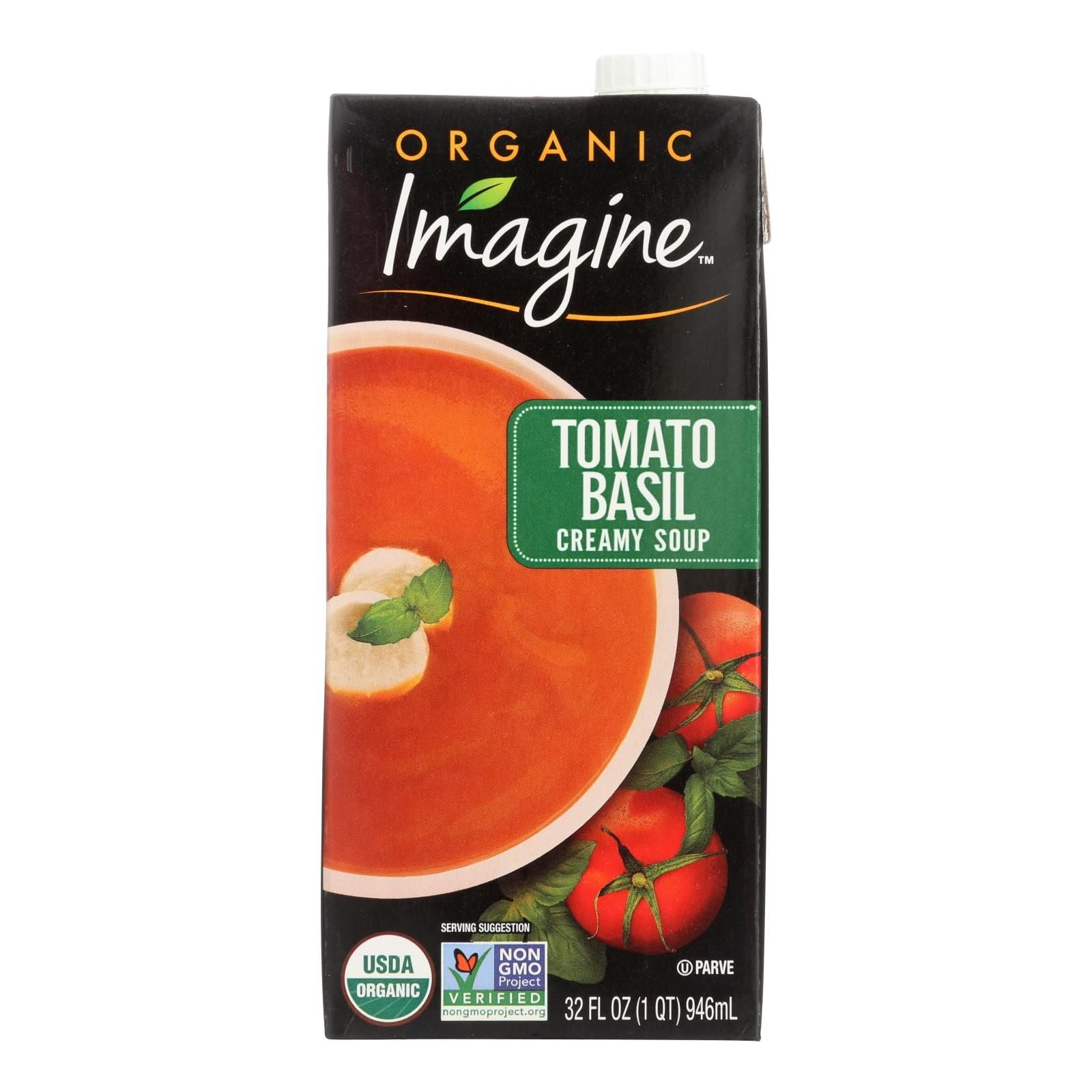 Imagine Foods - Soup Creamy Tom Basil - Case Of 6-32 Fz image 1