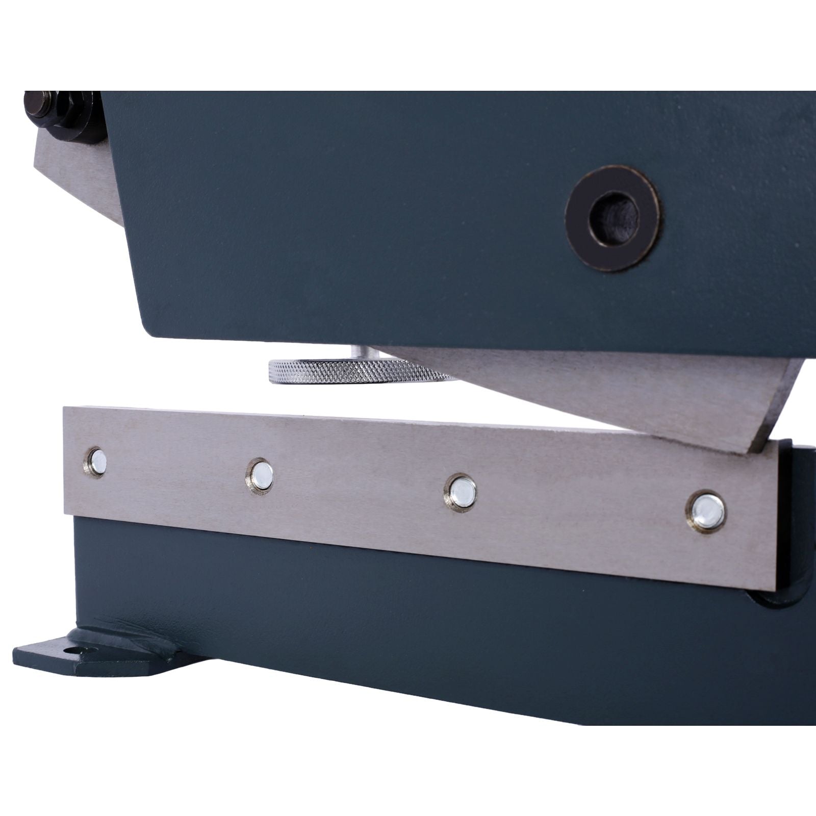 Industrial 10-Inch Sheet Metal Plate Shear, Solid Construction Mounting Type Metal Shear, High Precision Manual Hand Pla image 5