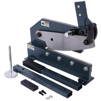 Industrial 10-Inch Sheet Metal Plate Shear, Solid Construction Mounting Type Metal Shear, High Precision Manual Hand Pla image 7