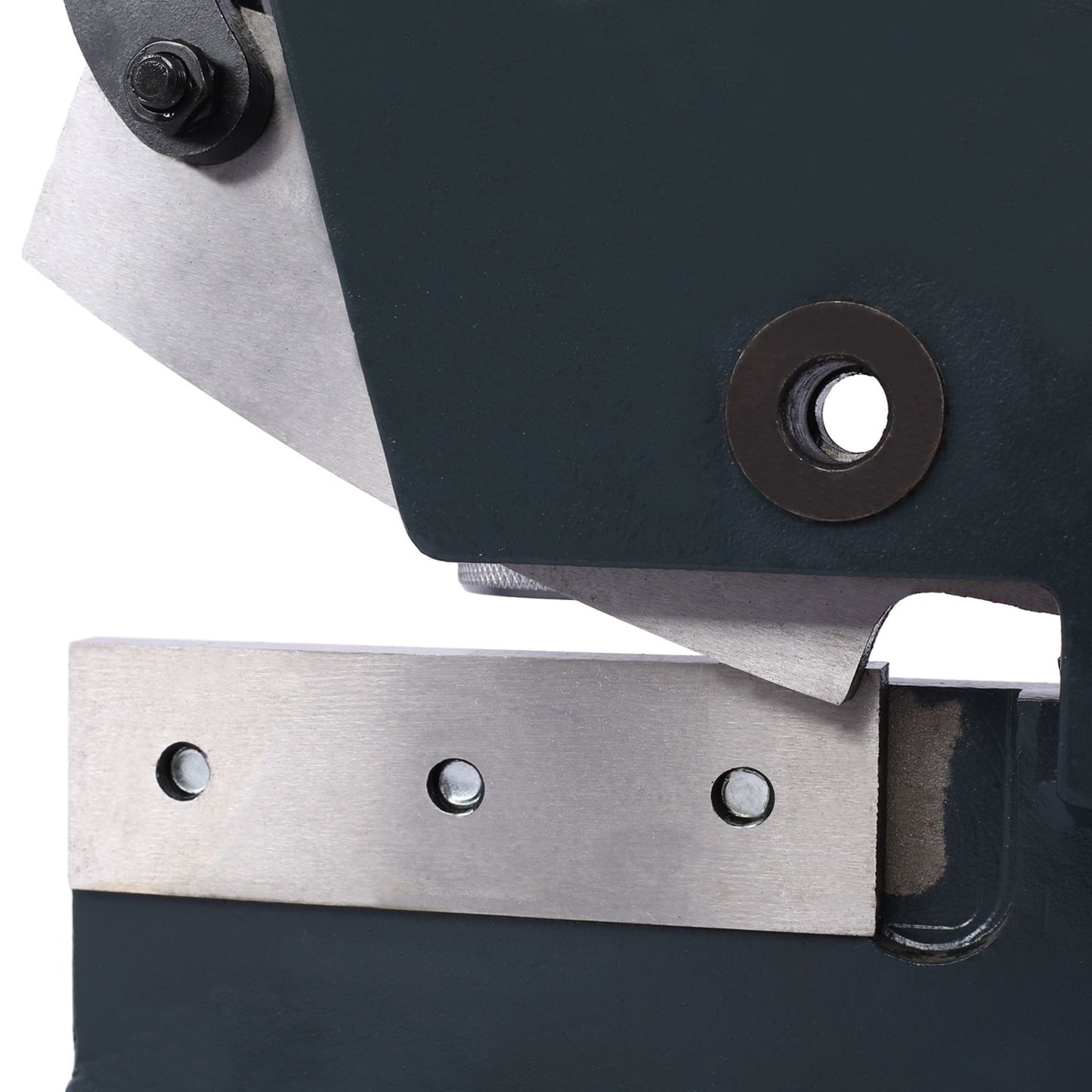 Industrial 5-Inch Sheet Metal Plate Shear, Solid Construction Mounting Type Metal Shear, High Precision Manual Hand Plat image 3