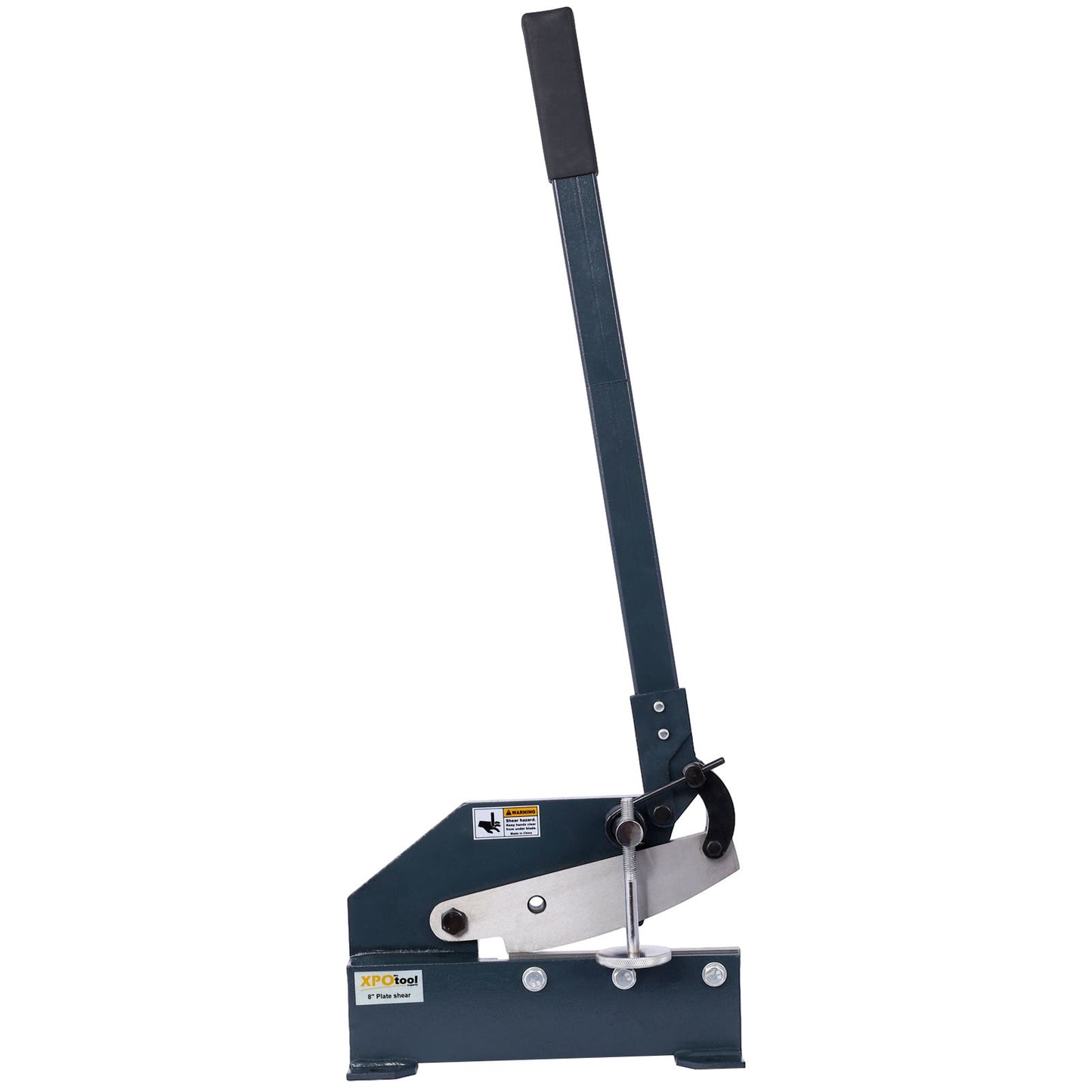 Industrial 8-Inch Sheet Metal Plate Shear, Solid Construction Mounting Type Metal Shear, High Precision Manual Hand Plat image 1