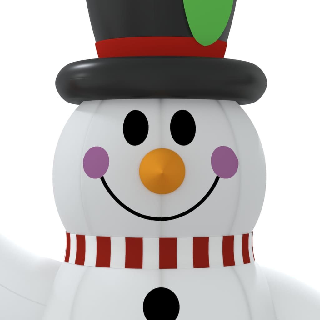 Inflatable Snowman with LEDs 8 ft image 6