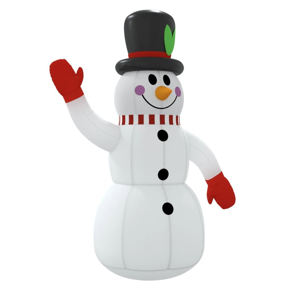 Inflatable Snowman with LEDs 8 ft image 3
