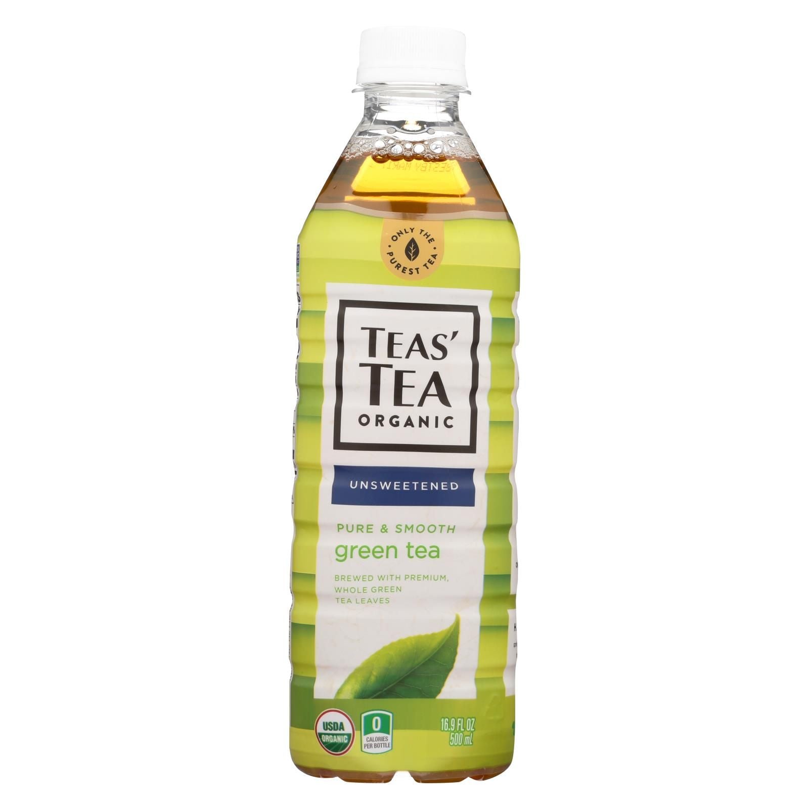 Itoen Organic Tea - Pure Green Bottle - Case Of 12 - 16.9 Fl Oz image 1