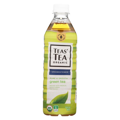 Itoen Organic Tea - Pure Green Bottle - Case Of 12 - 16.9 Fl Oz image 1