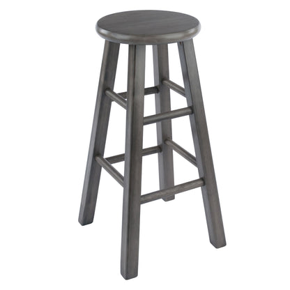 Ivy Square Leg Counter Stool; Rustic Oyster Gray image 1