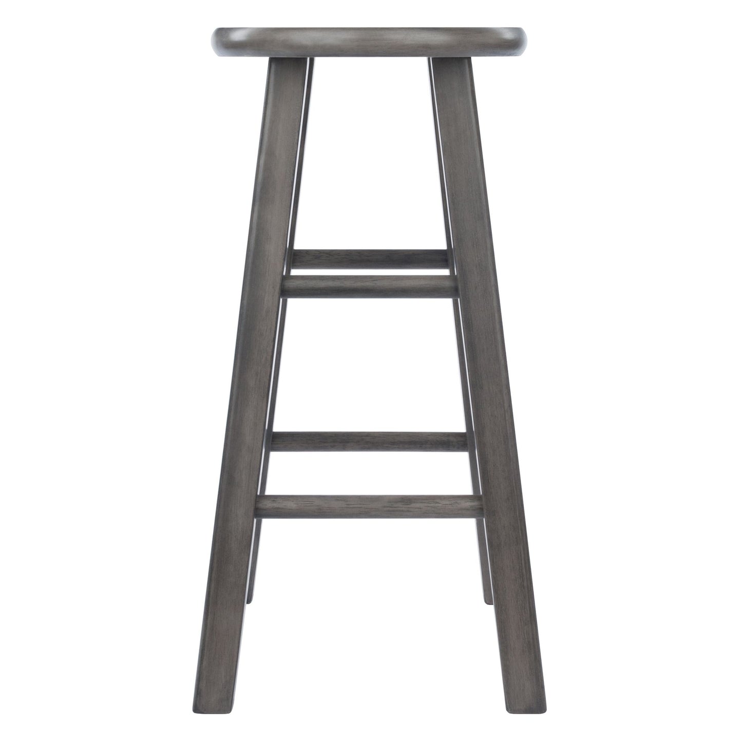 Ivy Square Leg Counter Stool; Rustic Oyster Gray image 4