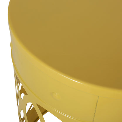 Outdoor Metal end Table -Large image 8