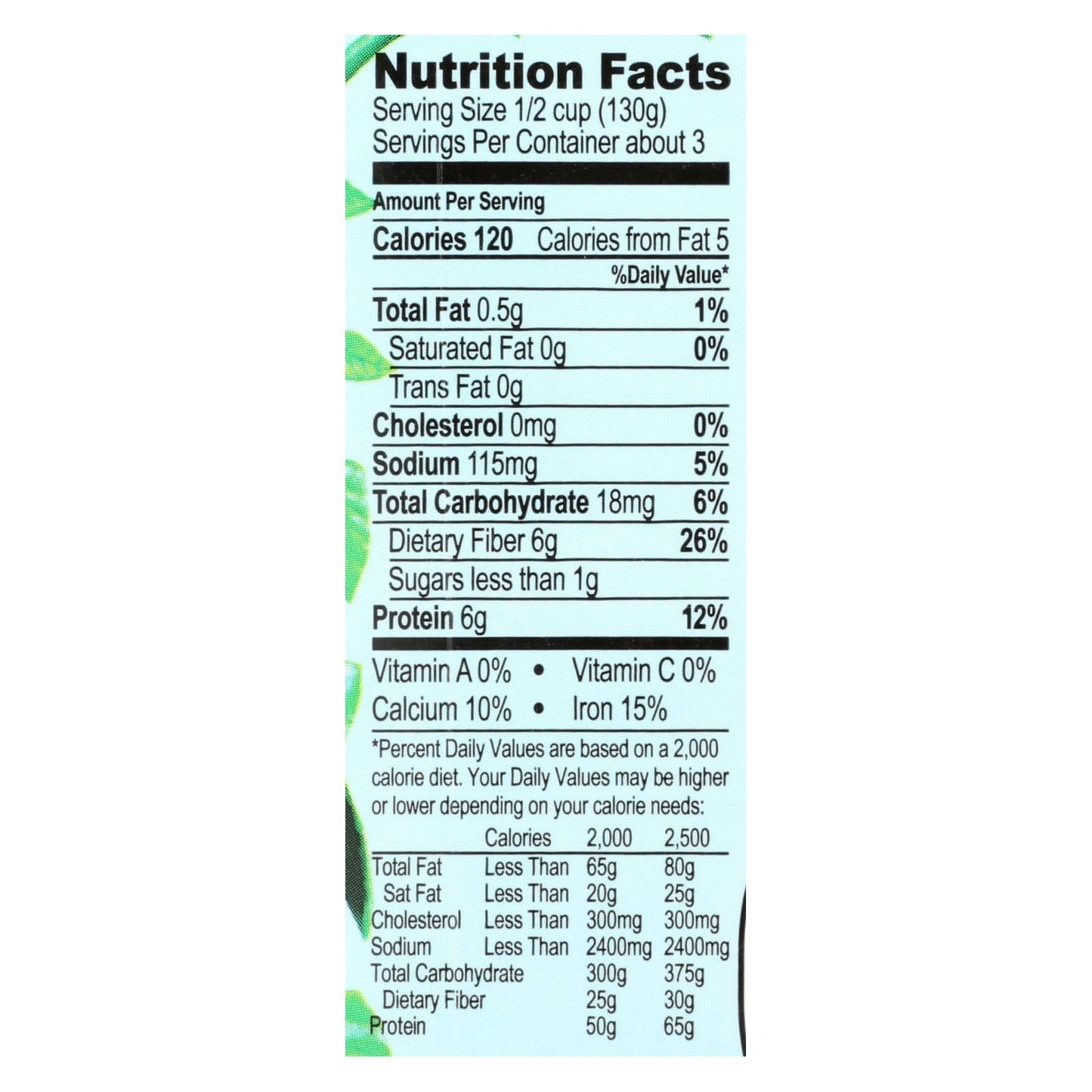 Jack's Quality Organic Cannellini Beans - Low Sodium - Case Of 8 - 13.4 Oz image 3