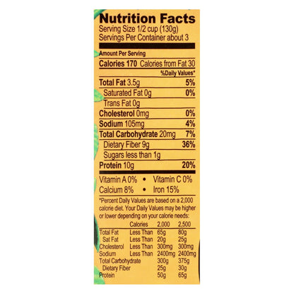 Jack's Quality Organic Garbanzo Beans - Low Sodium - Case Of 8 - 13.4 Oz image 3