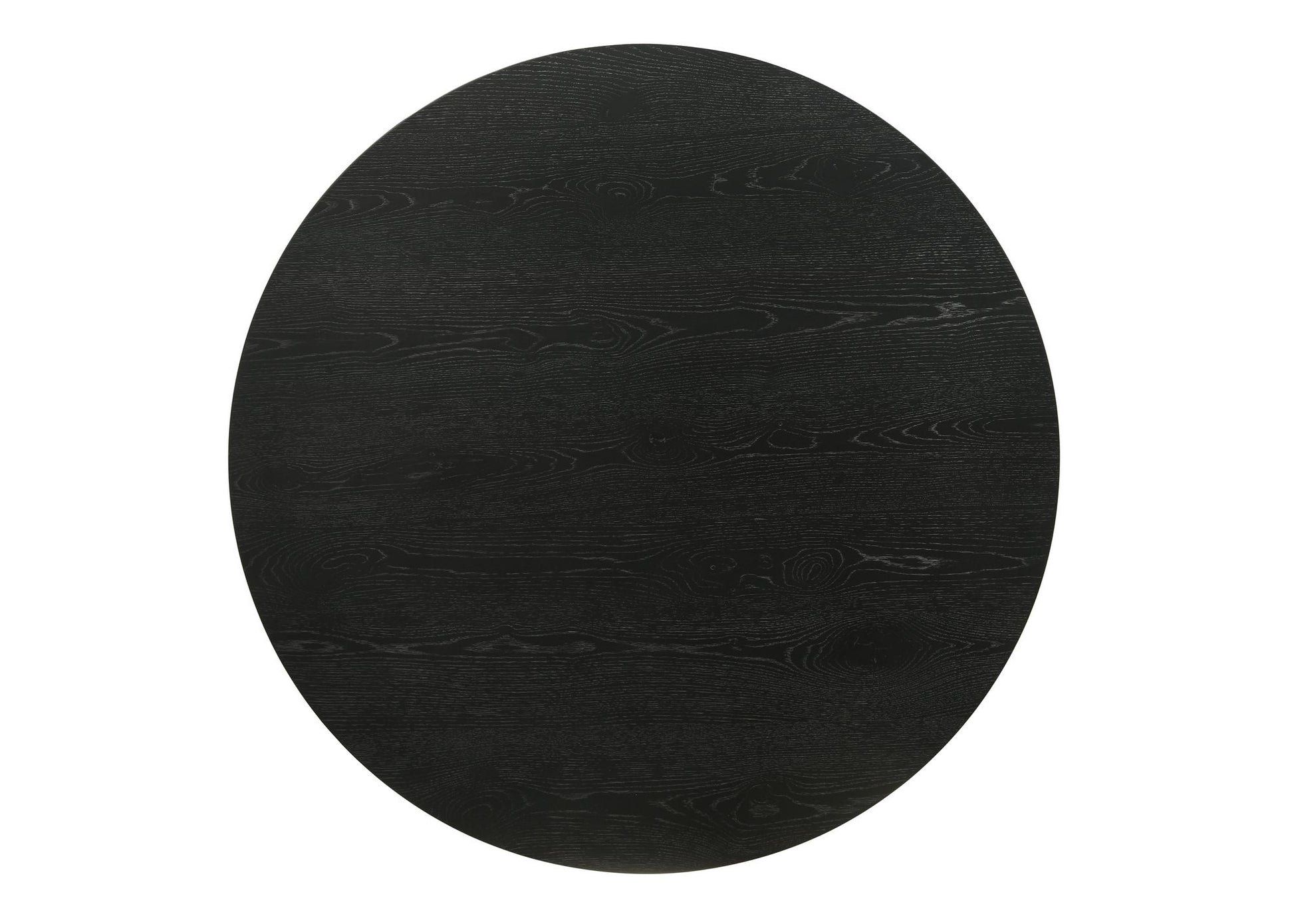 Jasper Ebony Black 29"W Round Coffee Table image 2