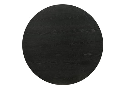 Jasper Ebony Black 29"W Round Coffee Table image 2