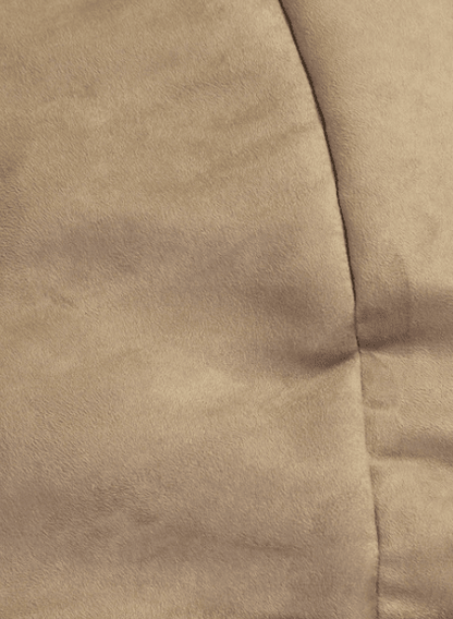 Jasper Traditional 8 Foot Suede Cylindrical Bean Bag, Tuscany image 4