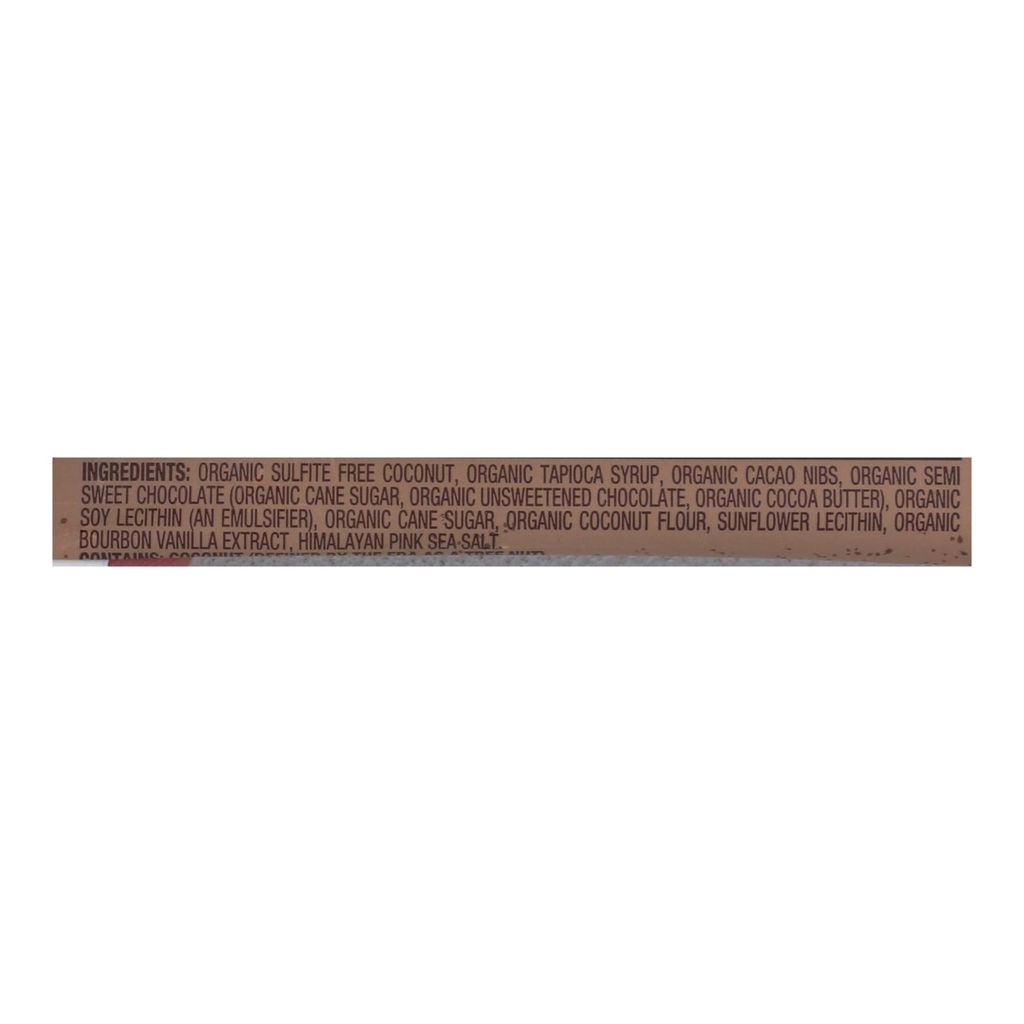 Jennie's Organic Cacao Powder Coconut Bar - Case Of 12 - 1.5 Oz. image 3