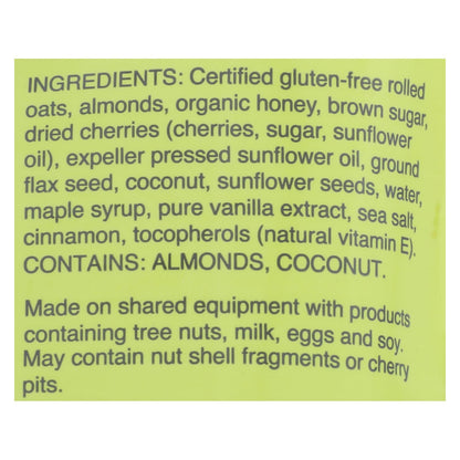 Jessica's Gluten-free Almond Cherry Granola - Case Of 12 - 11 Oz image 2