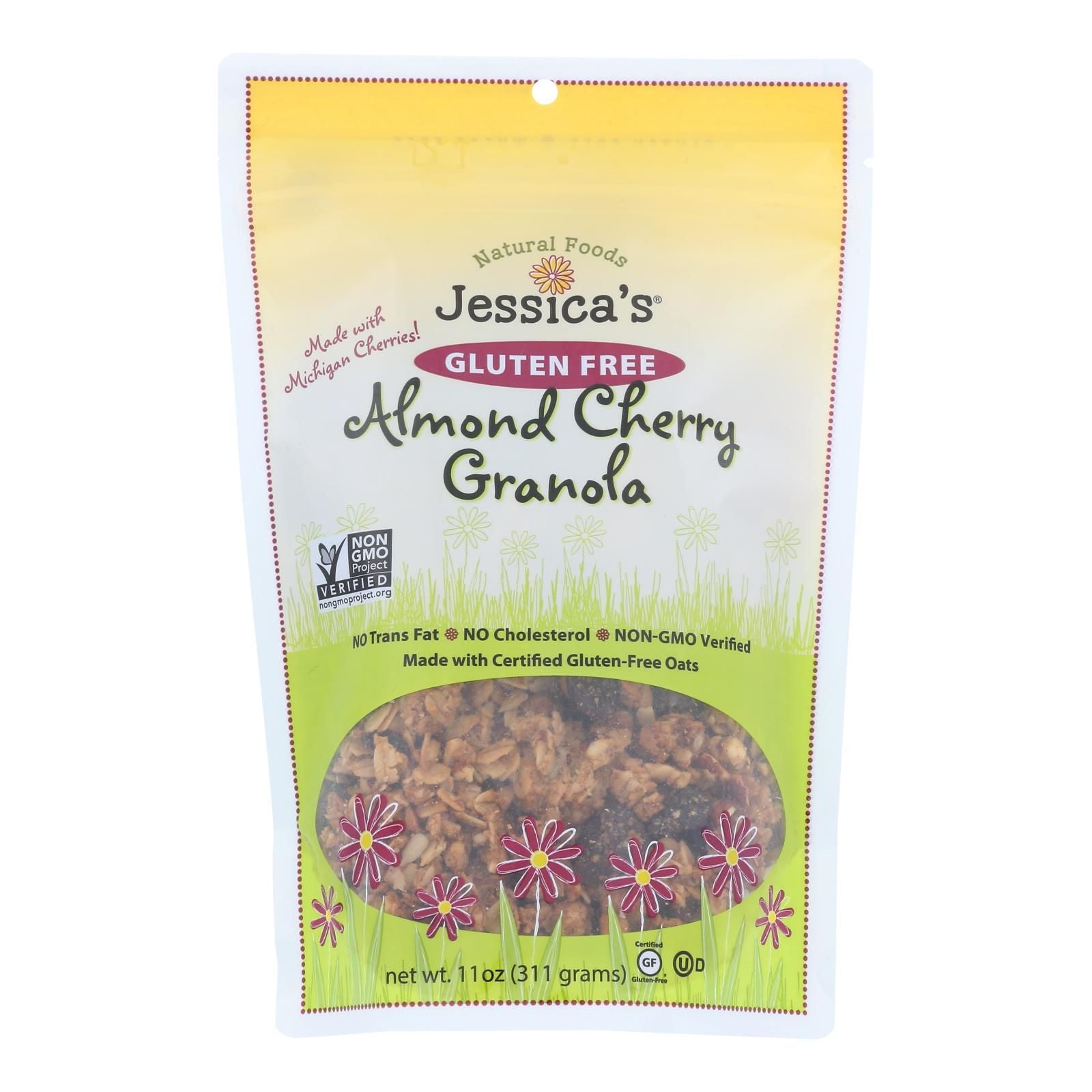 Jessica's Gluten-free Almond Cherry Granola - Case Of 12 - 11 Oz image 1