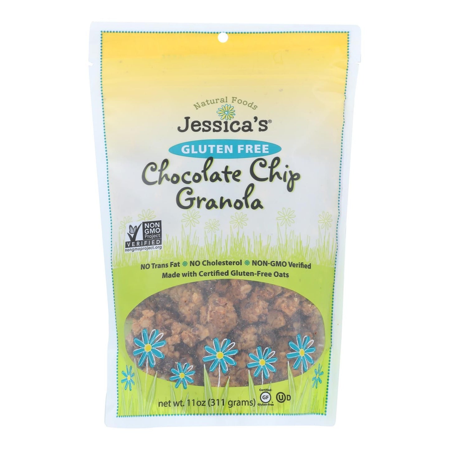 Jessica's Natural Foods Gluten Free Chocolate Chip Granola - Case Of 12 - 11 Oz image 1
