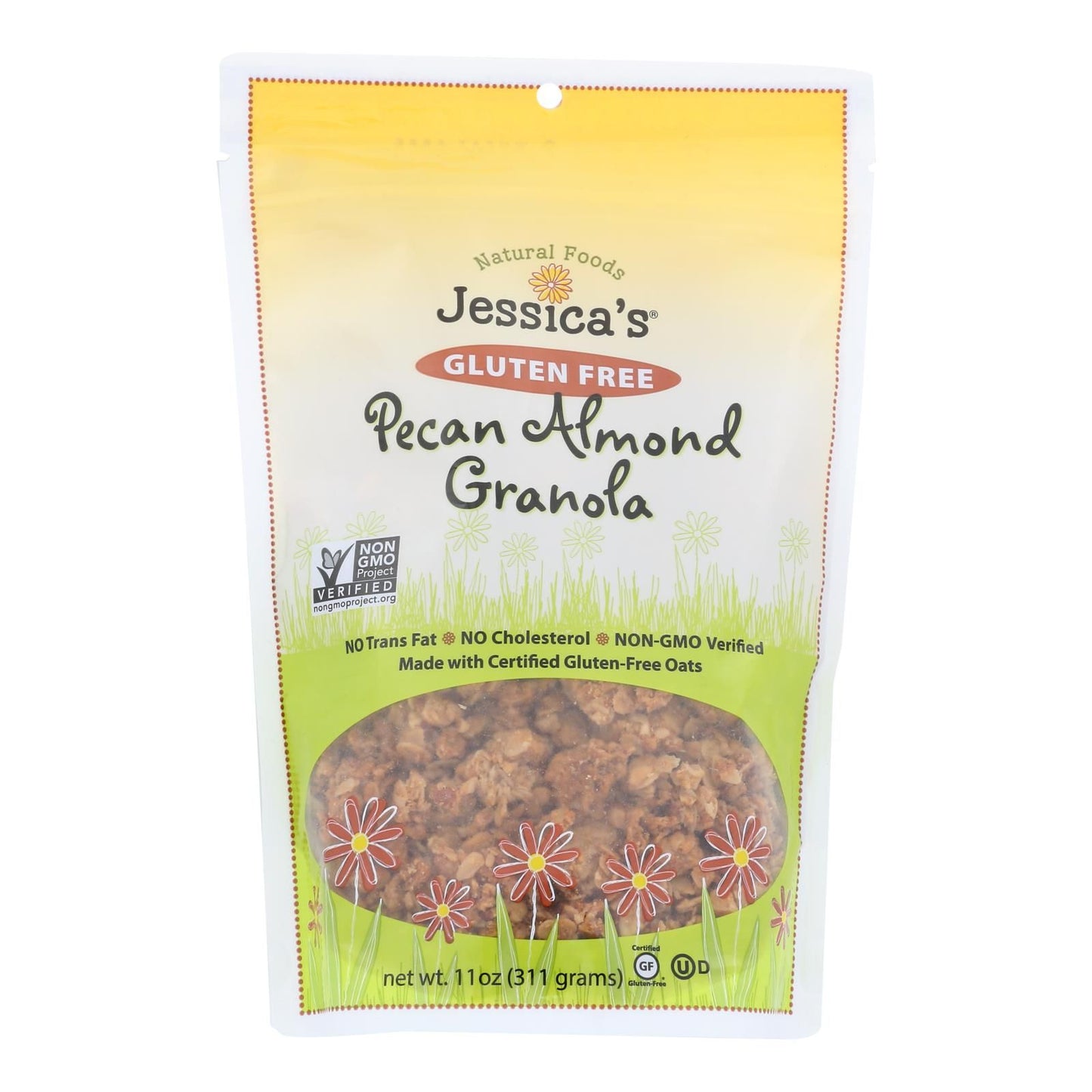 Jessica's Natural Foods Gluten Free Pecan Almond Granola - Case Of 12 - 11 Oz image 1