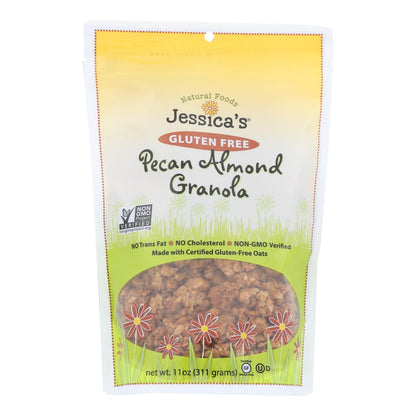 Jessica's Natural Foods Gluten Free Pecan Almond Granola - Case Of 12 - 11 Oz image 2