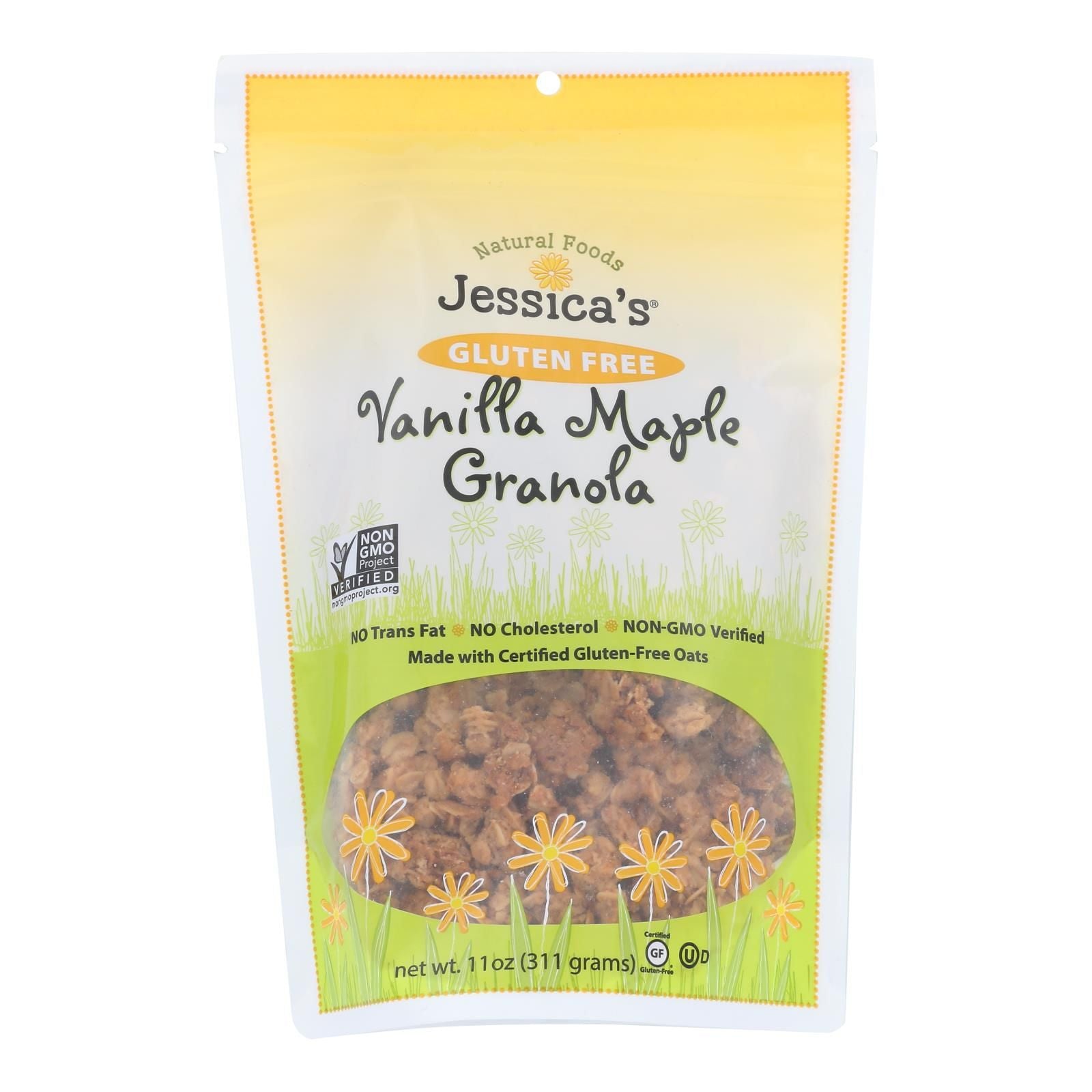 Jessica's Natural Foods Gluten Free Vanilla Maple Granola - Case Of 12 - 11 Oz image 1